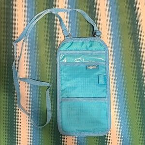 Baggallini Bright Teal Crossbody Organizer